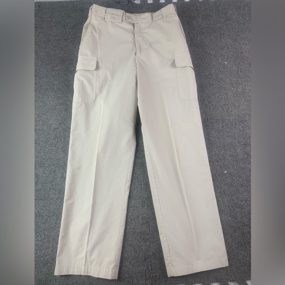 Tilley Different Drummer Mens Cargo Hiking Pants Size 32x30 Beige